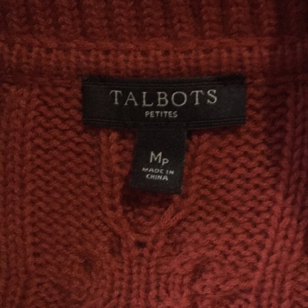 NWOT Talbots Cardigan Sweater - Picture 4 of 5